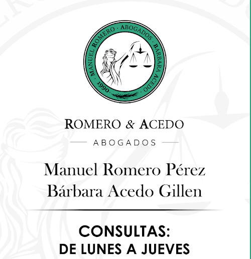 Romero Y Acedo Abogados Con Más De 30 Años De Experiencia