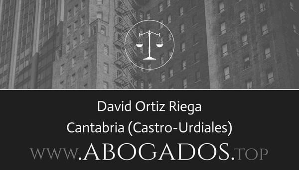 Abogados Castro Urdiales - David Ortiz Riega