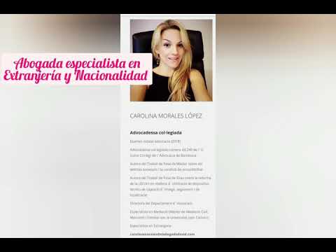 Abogados De Extranjería Tarragona - Reus / Carolina Morales López