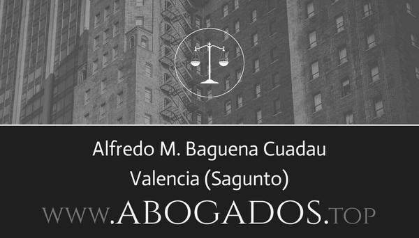 Alfredo Baguena. Abogado